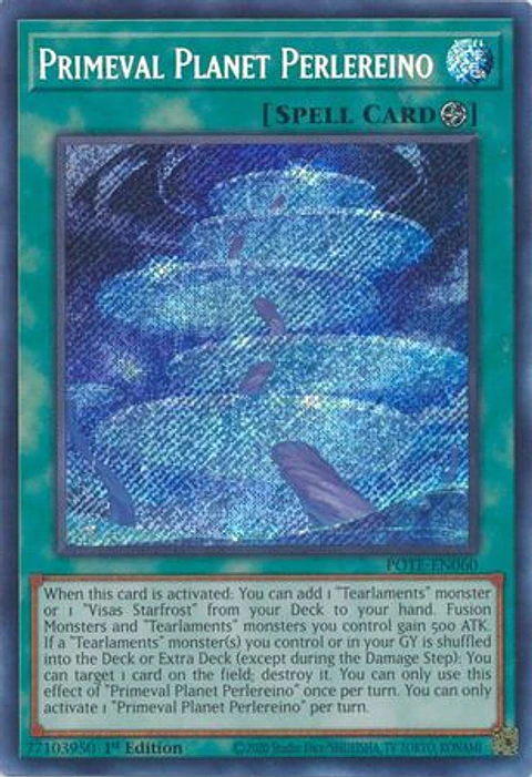 Primeval Planet Perlereino - POTE-EN060 - Secret Rare