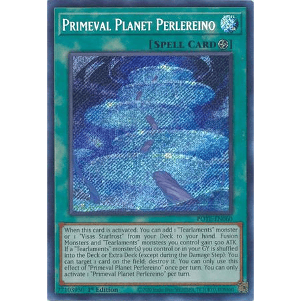 Primeval Planet Perlereino - POTE-EN060 - Secret Rare