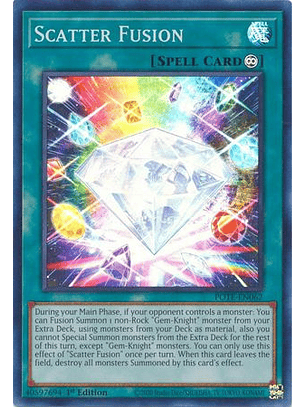 Scatter Fusion - POTE-EN062 - Super Rare 