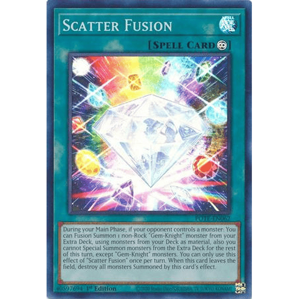Scatter Fusion - POTE-EN062 - Super Rare 