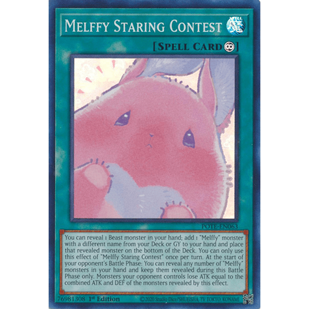 Melffy Staring Contest - POTE-EN063 - Super Rare