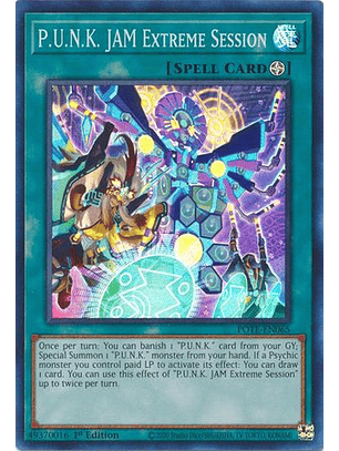 P.U.N.K. JAM Extreme Session - POTE-EN065 - Super Rare