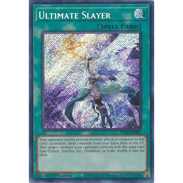 Ultimate Slayer - POTE-EN067 - Secret Rare 