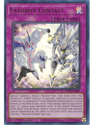 Favorite Contact - POTE-EN069 - Ultra Rare