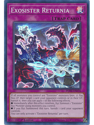 Exosister Returnia - POTE-EN076 - Super Rare