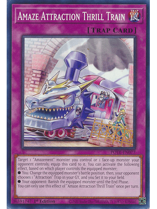 Amaze Attraction Thrill Train - POTE-EN077 - Common