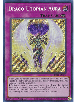 Draco-Utopian Aura - POTE-EN079 - Secret Rare