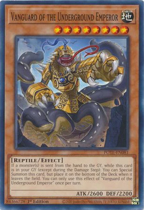 Vanguard of the Underground Emperor - POTE-EN081 - Common