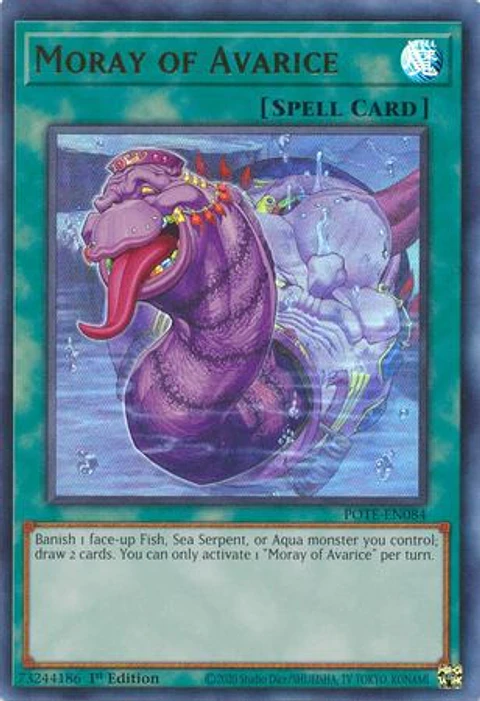 Moray of Avarice - POTE-EN084 - Ultra Rare
