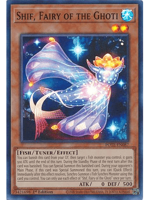Shif, Fairy of the Ghoti - POTE-EN087 - Super Rare
