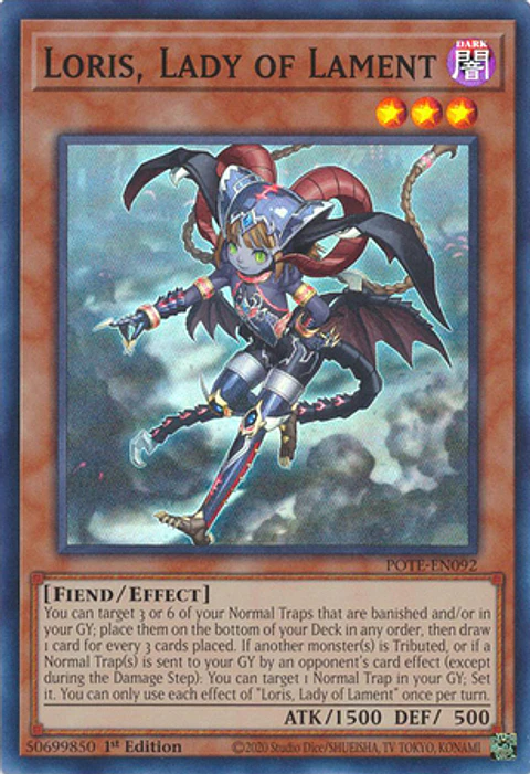 Loris, Lady of Lament - POTE-EN092 - Super Rare