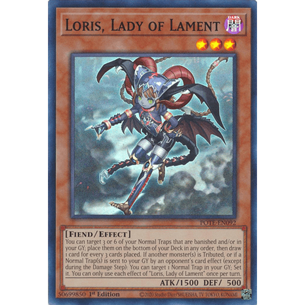 Loris, Lady of Lament - POTE-EN092 - Super Rare
