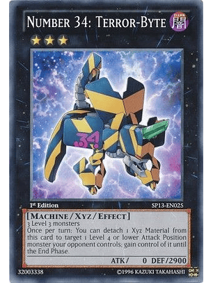 Number 34: Terror-Byte - SP13-EN025 - Common 