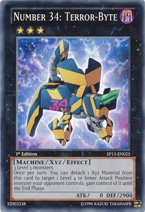 Number 34: Terror-Byte - SP13-EN025 - Common 