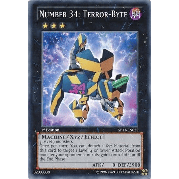Number 34: Terror-Byte - SP13-EN025 - Common 