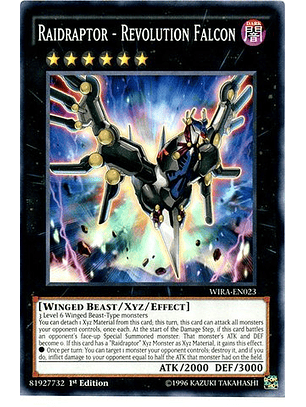 Raidraptor - Revolution Falcon - WIRA-EN023 - Common 