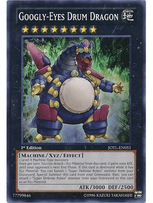 Googly-Eyes Drum Dragon - JOTL-EN051 - Common