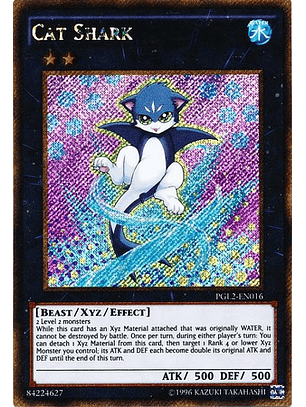 Cat Shark - PGL2-EN016 - Gold Secret Rare