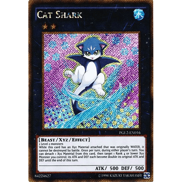 Cat Shark - PGL2-EN016 - Gold Secret Rare