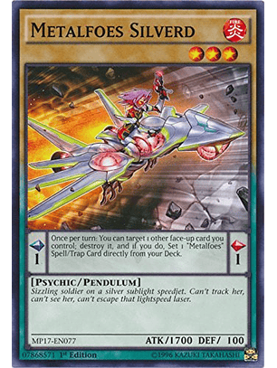 Metalfoes Silverd - MP17-EN077 - Common