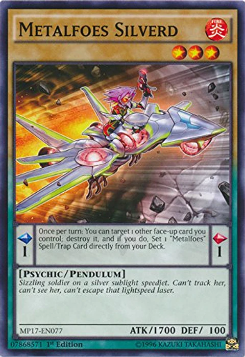 Metalfoes Silverd - MP17-EN077 - Common