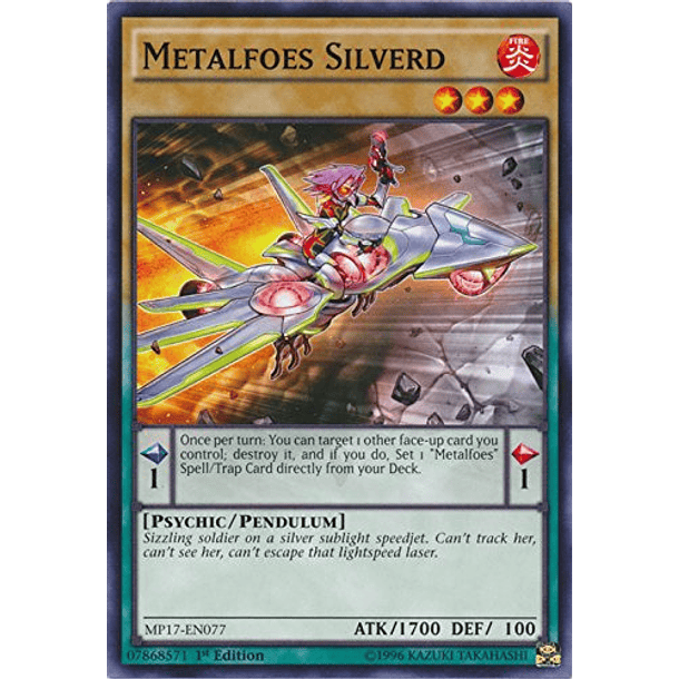Metalfoes Silverd - MP17-EN077 - Common