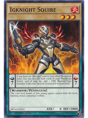 Igknight Squire - MP16-EN065 - Common
