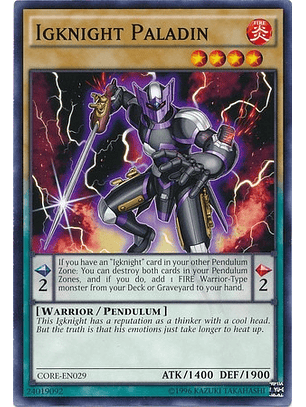 Igknight Paladin - CORE-EN029 - Common