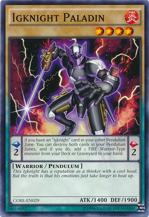 Igknight Paladin - CORE-EN029 - Common