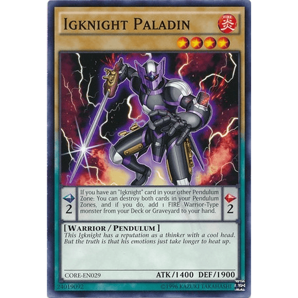 Igknight Paladin - CORE-EN029 - Common
