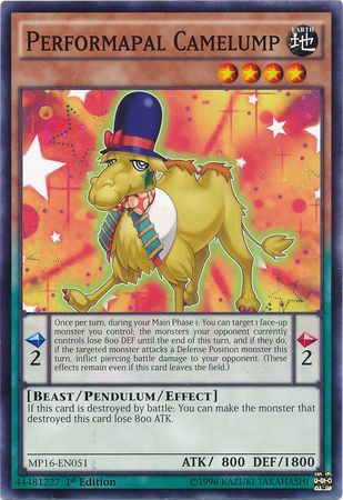 Performapal Camelump - MP16-EN051 - Common 1