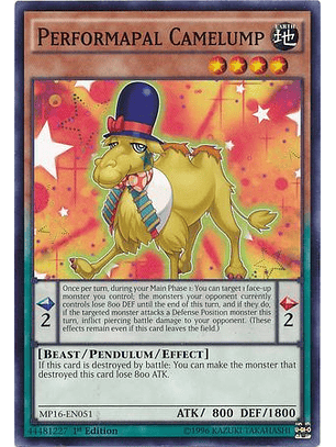 Performapal Camelump - MP16-EN051 - Common
