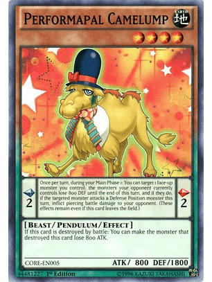 Performapal Camelump - CORE-EN005 - Common