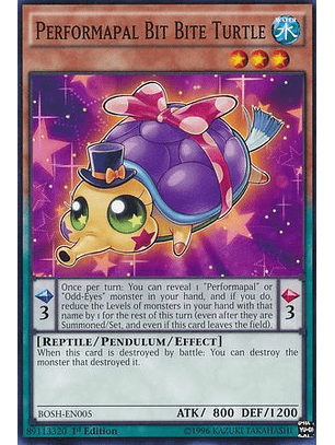Performapal Bit Bite Turtle - BOSH-EN005 - Common