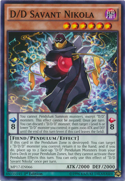 D/D Savant Nikola - MP17-EN066 - Common 