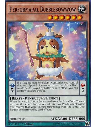 Performapal Bubblebowwow - TDIL-EN006 - Common