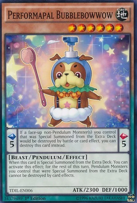 Performapal Bubblebowwow - TDIL-EN006 - Common