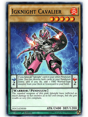 Igknight Cavalier - DOCS-EN030 - Common