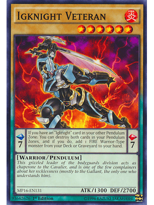Igknight Veteran - MP16-EN131 - Common 