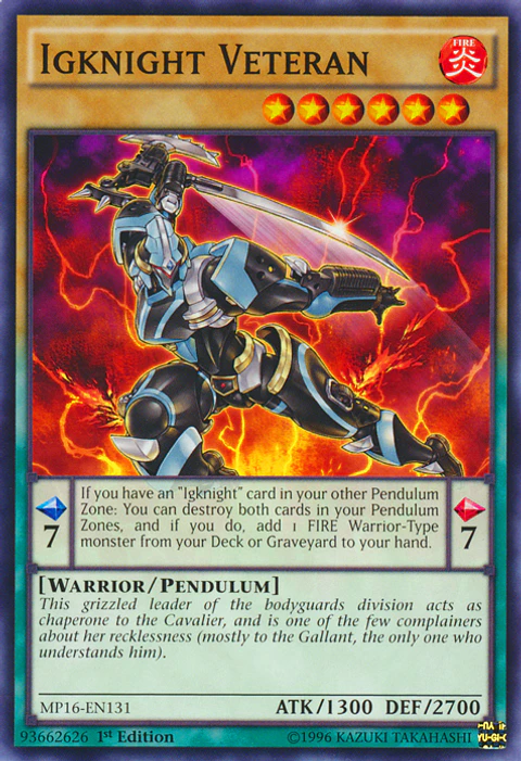 Igknight Veteran - MP16-EN131 - Common 