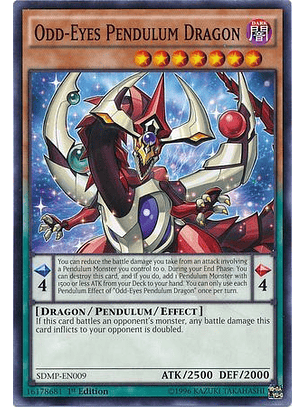 Odd-Eyes Pendulum Dragon - SDMP-EN009 - Common