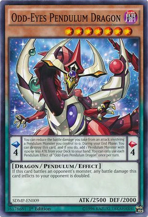 Odd-Eyes Pendulum Dragon - SDMP-EN009 - Common