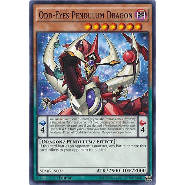Odd-Eyes Pendulum Dragon - SDMP-EN009 - Common