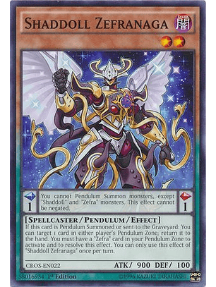 Shaddoll Zefranaga - CROS-EN022 - Common 