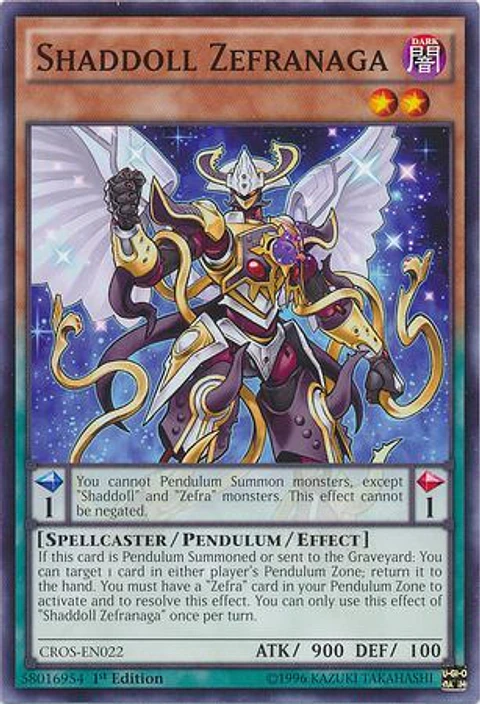 Shaddoll Zefranaga - CROS-EN022 - Common 