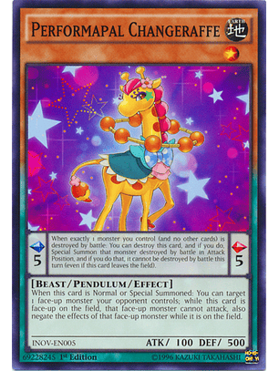 Performapal Changeraffe - INOV-EN005 - Common 