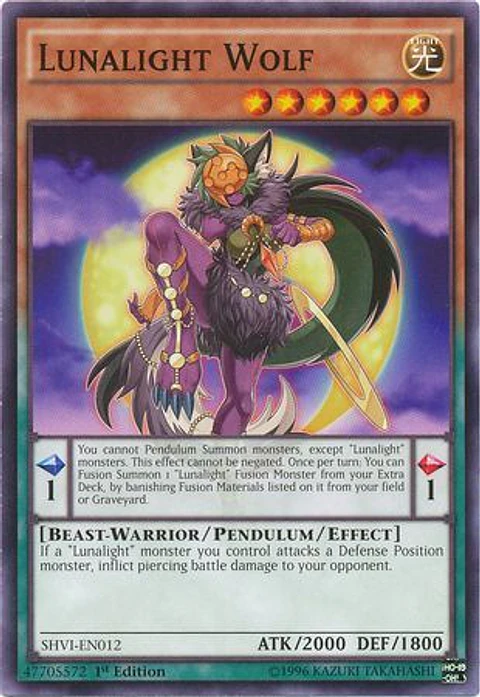 Lunalight Wolf - SHVI-EN012 - Common 