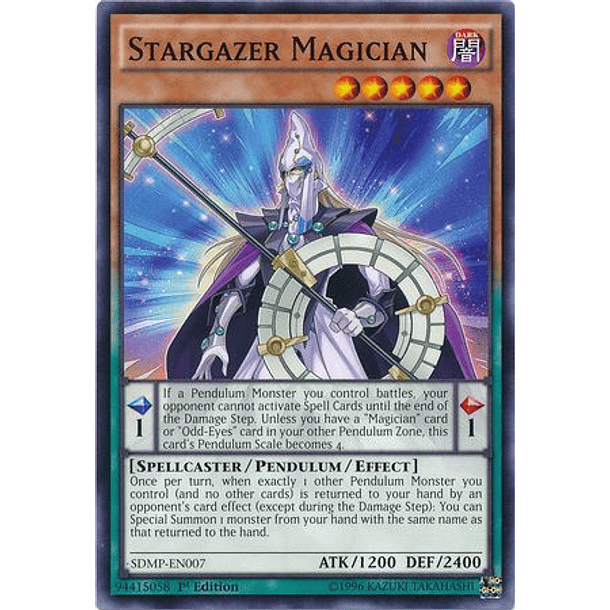 Stargazer Magician - SDMP-EN007 - Common