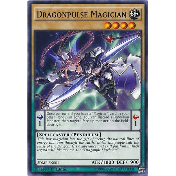 Dragonpulse Magician - SDMP-EN001 - Common