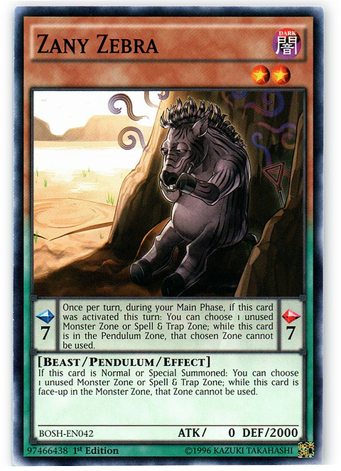 Zany Zebra - BOSH-EN042 - Common